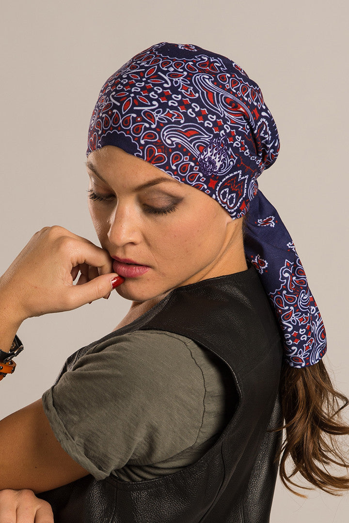  - Multi-Functional Headwear - Traditional Bandana EZ Tube - 4