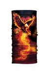  - Multi-Functional Headwear - Flaming Eagle EZ Tube - 1