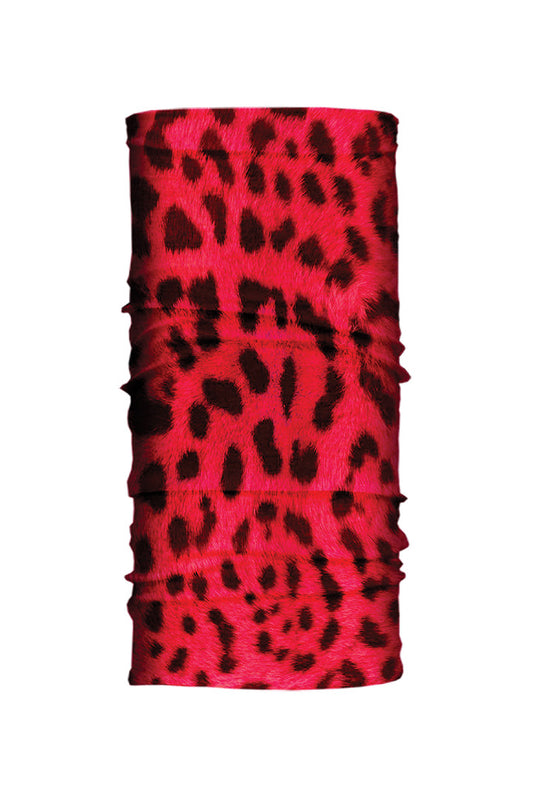  - Multi-Functional Headwear - Pink Leopard EZ Tube - 1