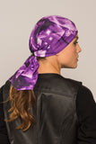 - Multi-Functional Headwear - Purple Butterflies EZ Tube - 3
