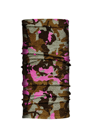  - Multi-Functional Headwear - Pink Camouflage EZ Tube