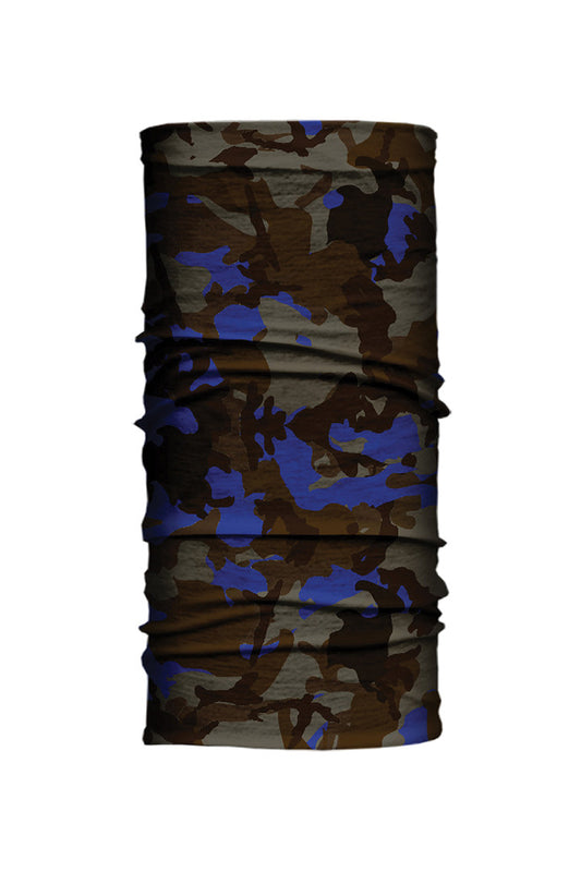  - Multi-Functional Headwear - Blue Camouflage EZ Tube