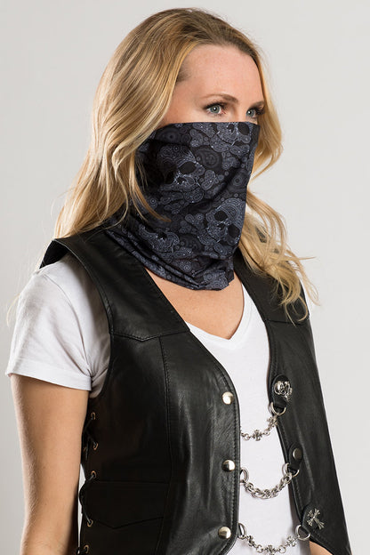 Skull Paisley Light Weight EZ Tube