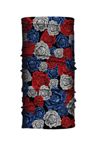 Red White & Blue Roses Light Weight EZ Tube