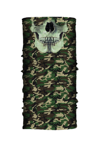 Camo Skull Jaw Light Weight EZ Tube