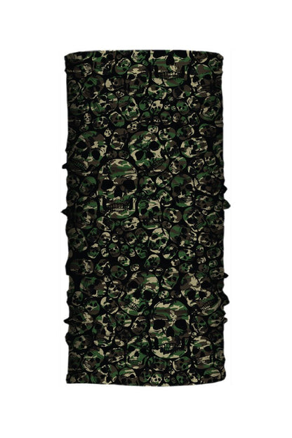 Green Skull Camo Light Weight EZ Tube