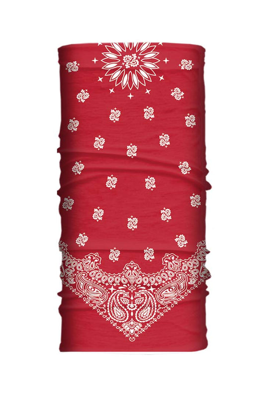 Red Paisley Light Weight EZ Tube