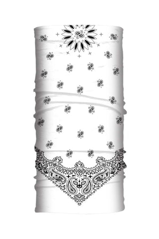 White Paisley Light Weight EZ Tube