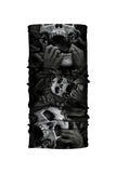  - Multi-Functional Headwear - Evil Skulls Wind-Resistant Tube