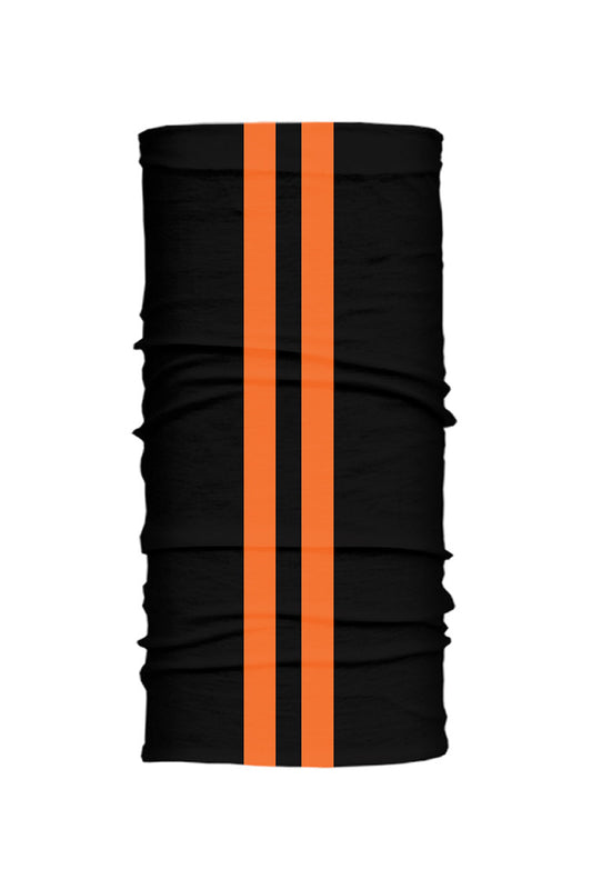  - Multi-Functional Headwear - Orange Stripes Wind-Resistant Tube