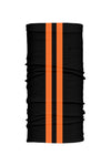  - Multi-Functional Headwear - Orange Stripes Wind-Resistant Tube