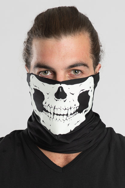 Defleshed Skull (Glow In Dark) Winter Weight EZ Tube