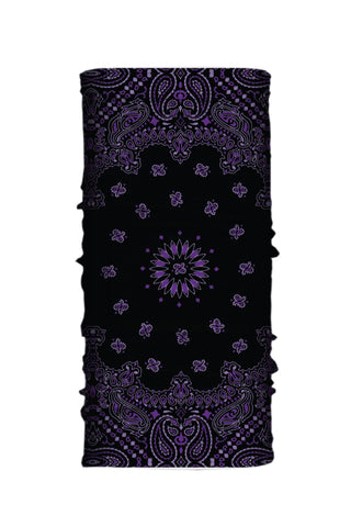 Purple Paisley Winter Weight EZ Tube