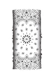 White Paisley Soaker Series EZ Tube