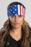 USA Flag w/Gems Soaker EZ Tube