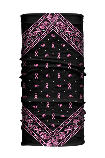 Pink Ribbon Paisley w/Gems Soaker Series EZ Tube