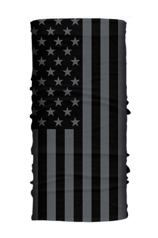 Black & Gray USA Flag Soaker EZ Tube