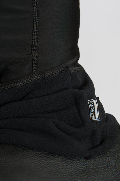 Plain Black w/Neck Fleece (Polar Weight) Balaclava