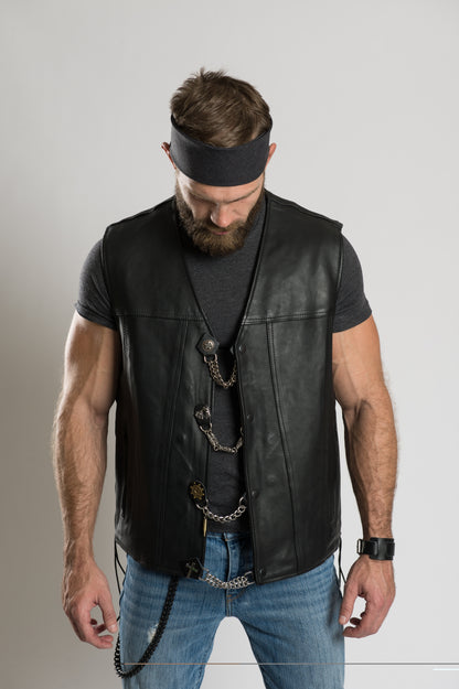 Solid Faded Black  22" Bandana