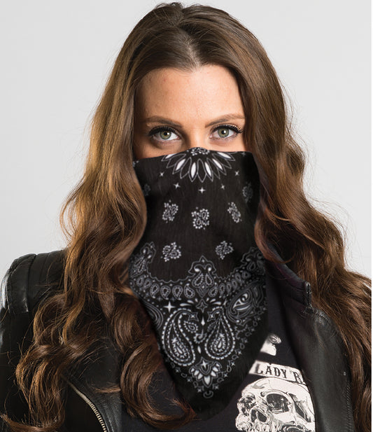 Black Bandana 22" Bandana