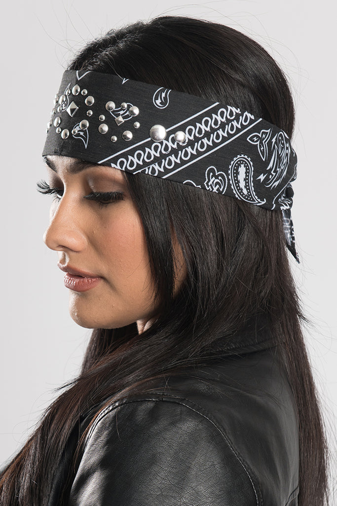 Craze Fashion Paisley Head Wrap Bandana