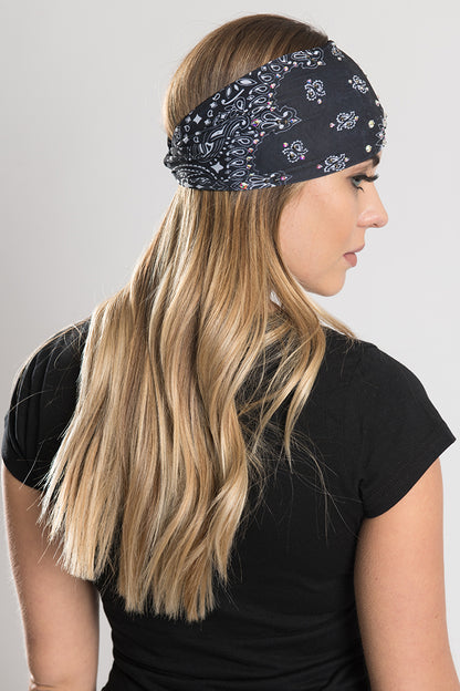 Black Paisley w/Gems Ez Bandz Soaker Series