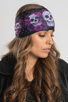 Sugar Skull Purple w/Gems Ez Bandz Soaker Series