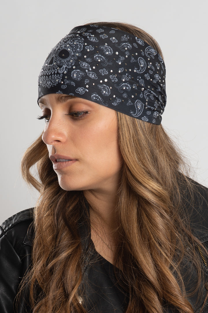 Hair Glove Ez Bands Soaker Series - Stretchy Headbands For Bikers, Work, Or Active Wear
