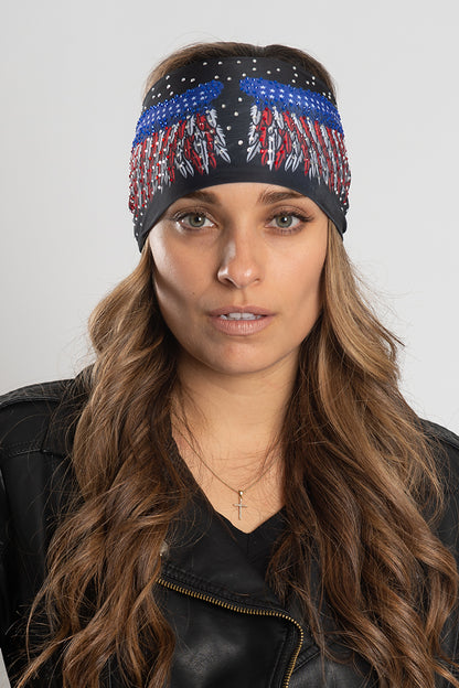 American Flag Wings w/Gems Ez Bandz Soaker Series
