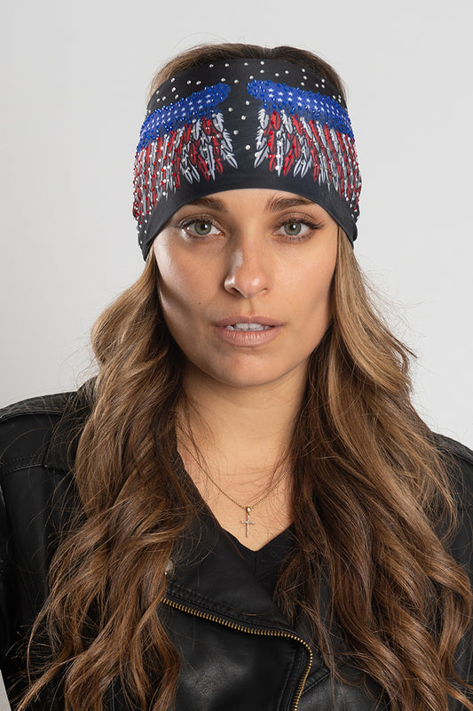 American Flag Wings w/Gems Ez Bandz Soaker Series