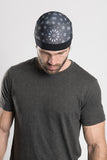 Black Paisley Skull Cap Soaker