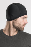 Solid Black Skull Cap Winter Weight