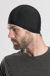 Solid Black Skull Cap Winter Weight