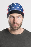 American Flag Skull Cap Soaker