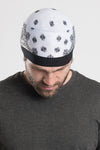 White Paisley Skull Cap Soaker