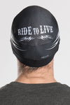 Live to Ride Skull Cap Soaker