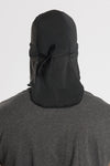 Solid Black w/Tails Skull Cap Soaker