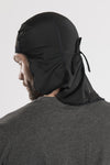 Solid Black w/Tails Skull Cap Soaker