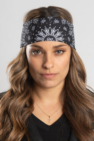 Black Paisley w/Gems Ez Bandz Thin