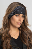 Black Bandana Ez Bandz Thin