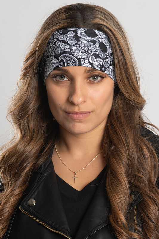 Skull Paisley Ez Bandz Thin