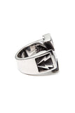  - Stainless Steel Ring - Iron Cross with Bolts Ring - 4