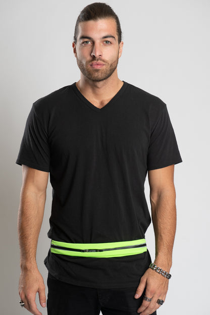 Hi Vis w/Light Reflective Ez Fanny Pack