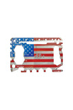 USA Flag Stainless Steel Wallet Tool