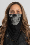 Human Skull (Light-Reflective) Bandana Tube