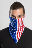 American Flag Bandana Tube