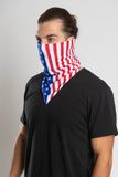 American Flag Bandana Tube