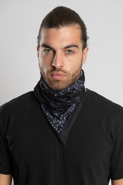 Black Bandana Bandana Tube
