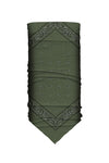 Olive Green Paisley Bandana Tube