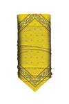 Yellow Paisley Bandana Tube